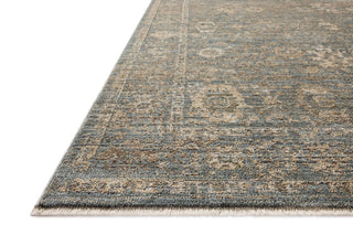 Loloi Priscilla Blue / Sand 18" x 18" Sample Rug