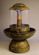 Ring of Diamonds Outdoor Water Fountain, Garden Stone
