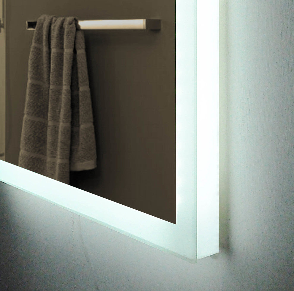 Bahama 48"x24" Frameless LED Wall Mirror