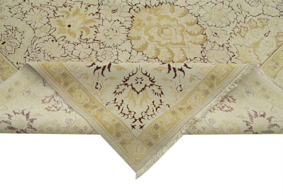 Rug N Carpet - Handwoven Oriental 11' 11" x 15' 0" Large Oushak Area Rug