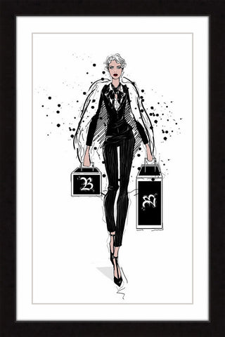 "Queen Bae" Framed Paper Print by Loretta So, 60x90 cm