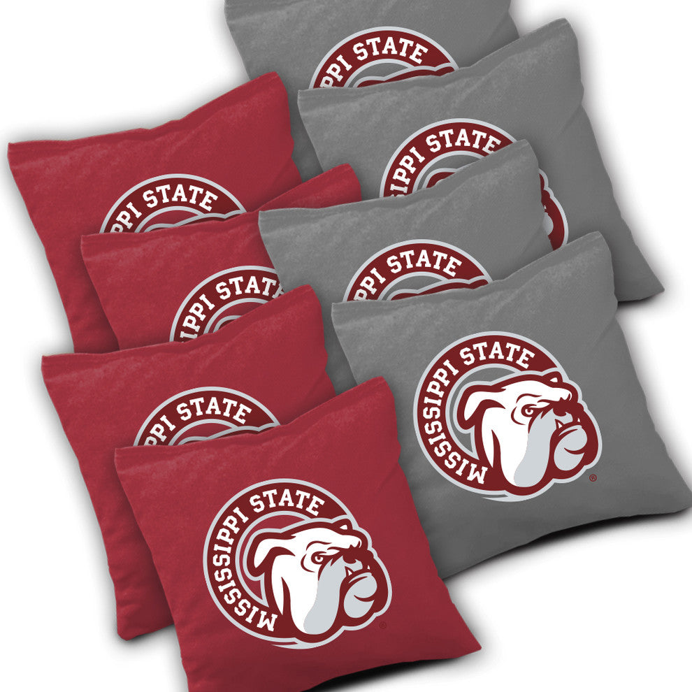 Mississippi State Slanted Cornhole Set