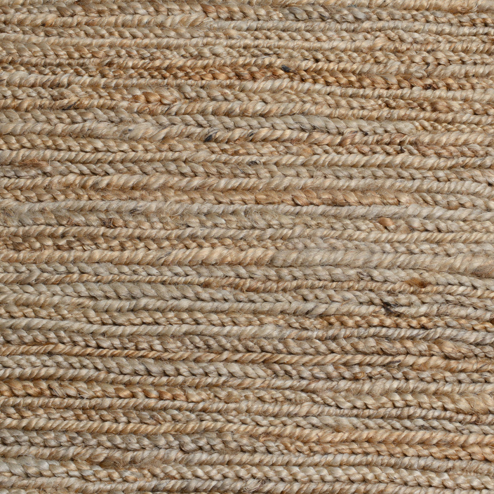 Classic Home Soumak Jute Natural Rug, 9'x12'