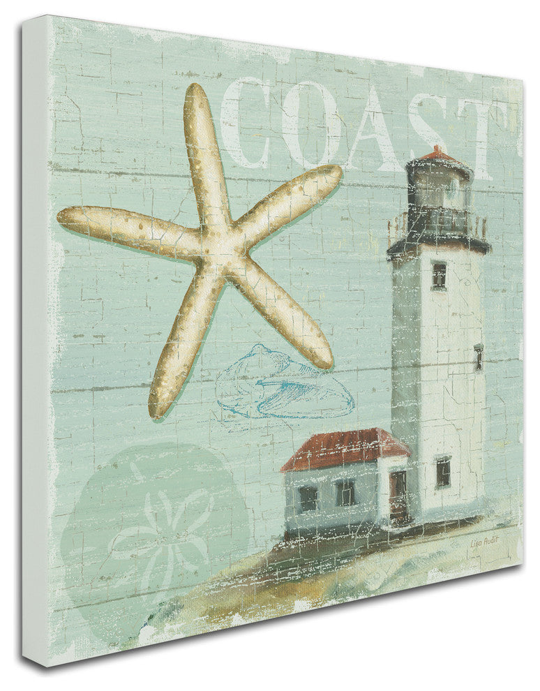 'Beach House II' Canvas Art by Lisa Audit