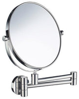 Wall Mounted 7X'S/Normal Make-Up Mirror, Polished Chrome