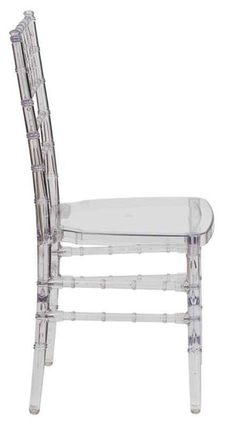 Flash Elegance Crystal Ice Stacking Chiavari Chair