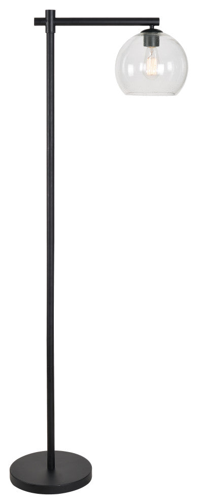 Kenroy 33296BRZ 1-Light Floor Lamp, Clarke