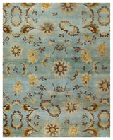Weave & Wander Amzad Hand Knotted Wool Rug, 5'6"x8'6"