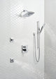 Delta Ara Angular Monitor Valve Trim, 3-Setting Integrated Diverter, Chrome