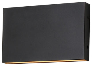 ET2 E23211 Brik 2 Light 7" Tall LED Outdoor Wall Sconce - Black