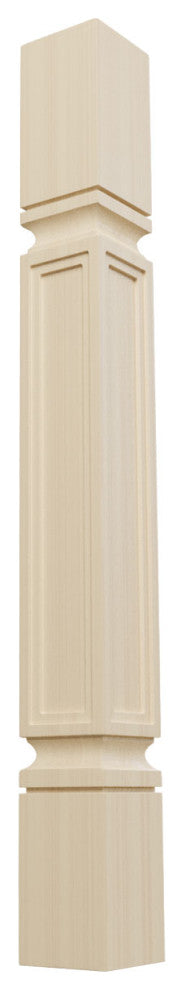 Kent Raised Panel Cabinet Column - Rubberwood