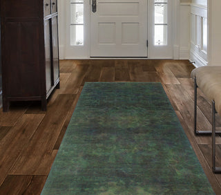 Vintage Distressed Rainbow-dyed Aden Purple Runner