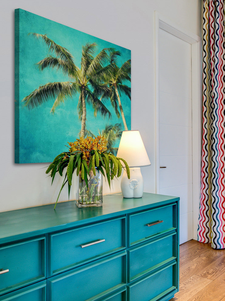 Marmont Hill, "Hawaiian Palm Trees" by Sylvia Cook on Wrapped Canvas, 32x32