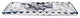 Polyester Bin Chevron Nautical Blue Trapezoid x-Large 22"x15"x13"