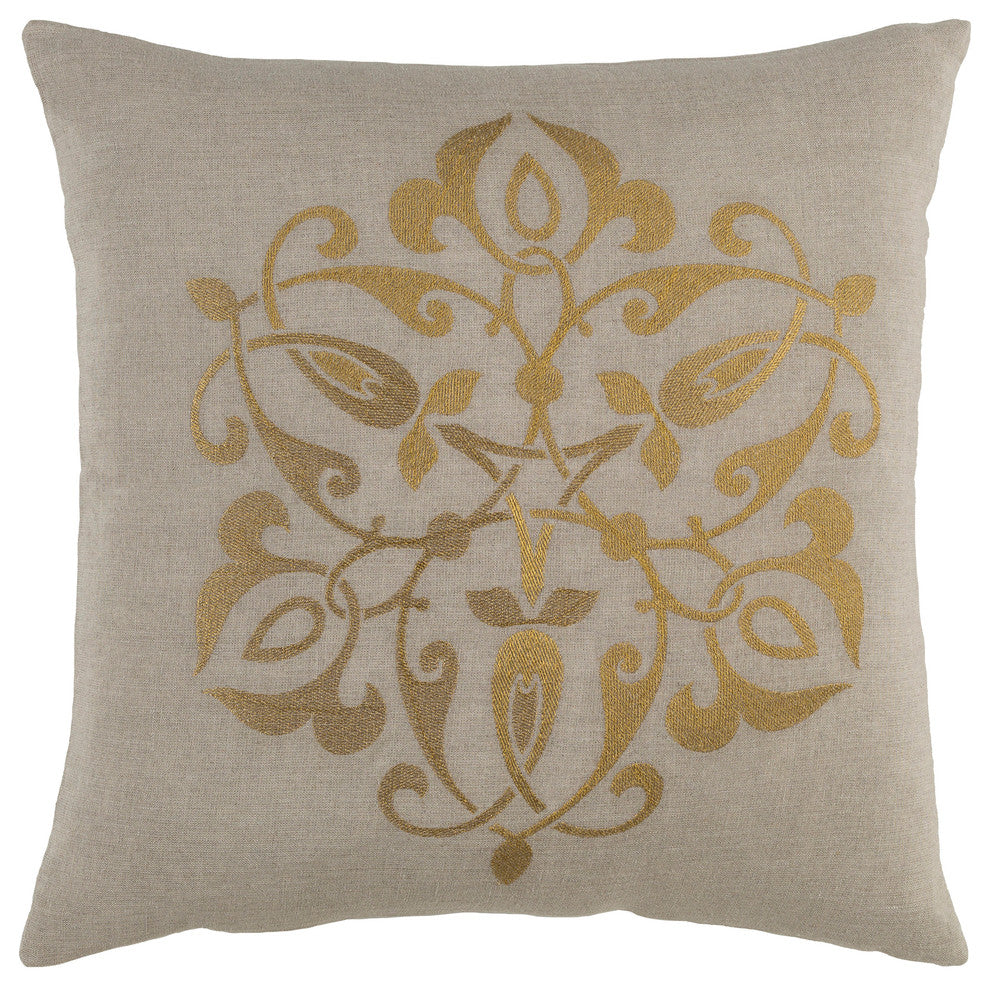 Ravati Pillow 22x22x5, Polyester Fill