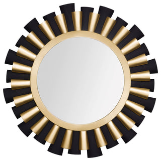 Varaluz 372MI36 Daphne 36" Diameter Circular Steel Framed - Matte Black /