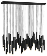 Harmony 45-Light Chandelier, Black