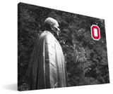 Ohio State University Buckeyes William Oxley Thompson Statue Canvas Print