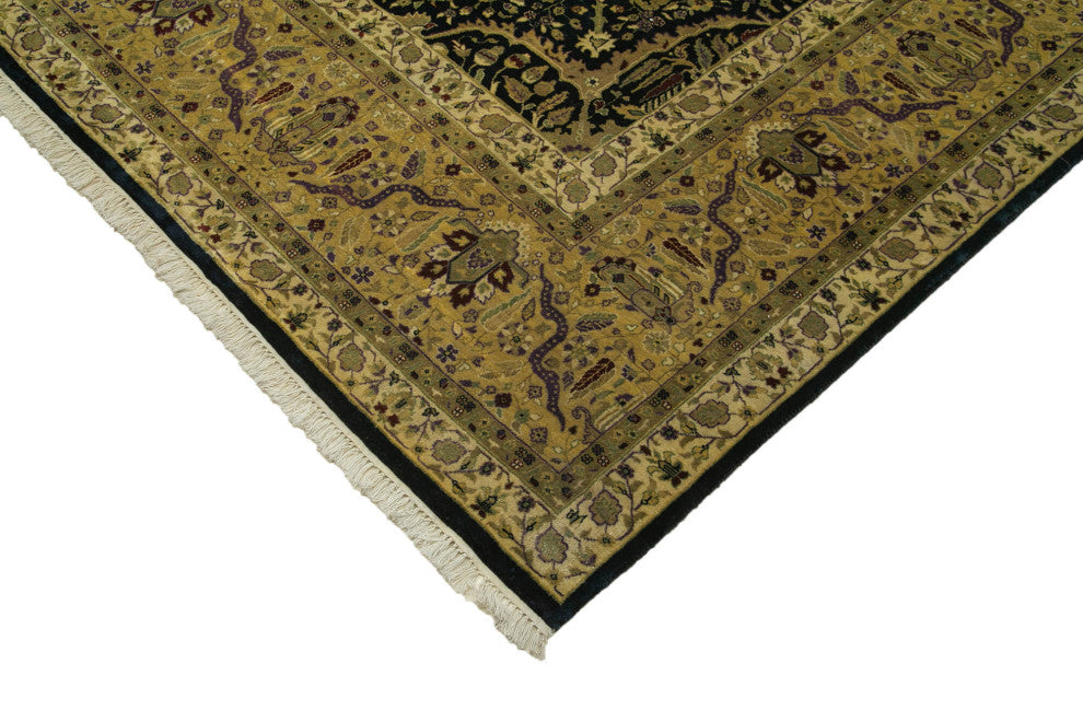 Rug N Carpet - Handwoven Oriental 9' 9" x 13' 11" Large Oushak Area Rug