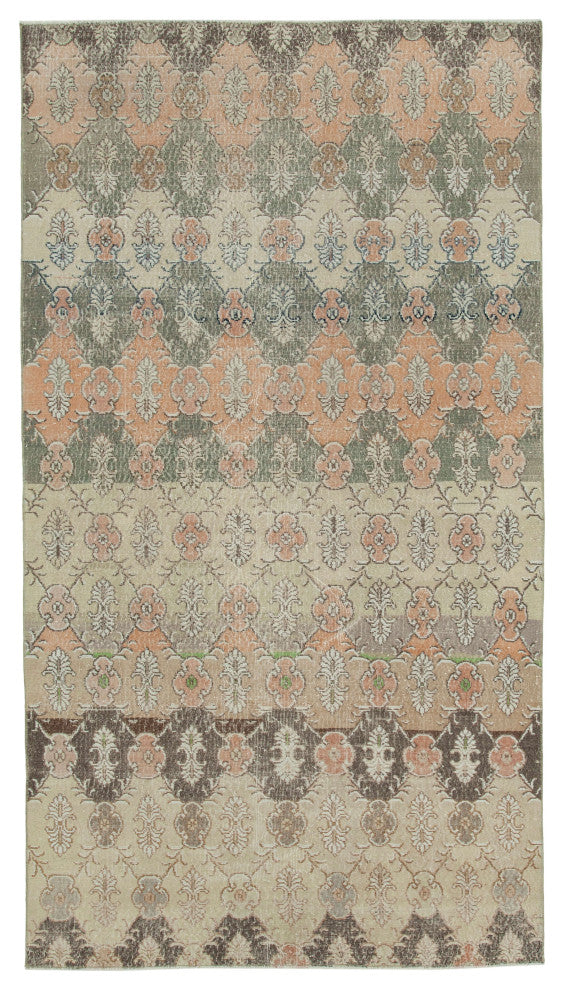 Rug N Carpet - Handwoven Oriental 5' 4'' x 9' 8'' Antique Vintage Rug