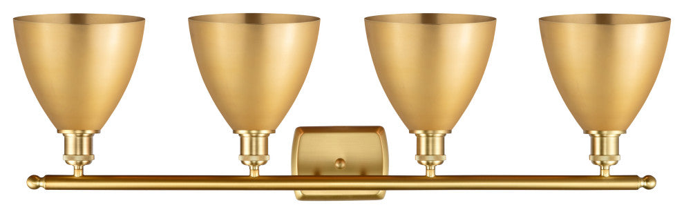 Ballston Dome Bath Vanity Light, Satin Gold, Satin Gold