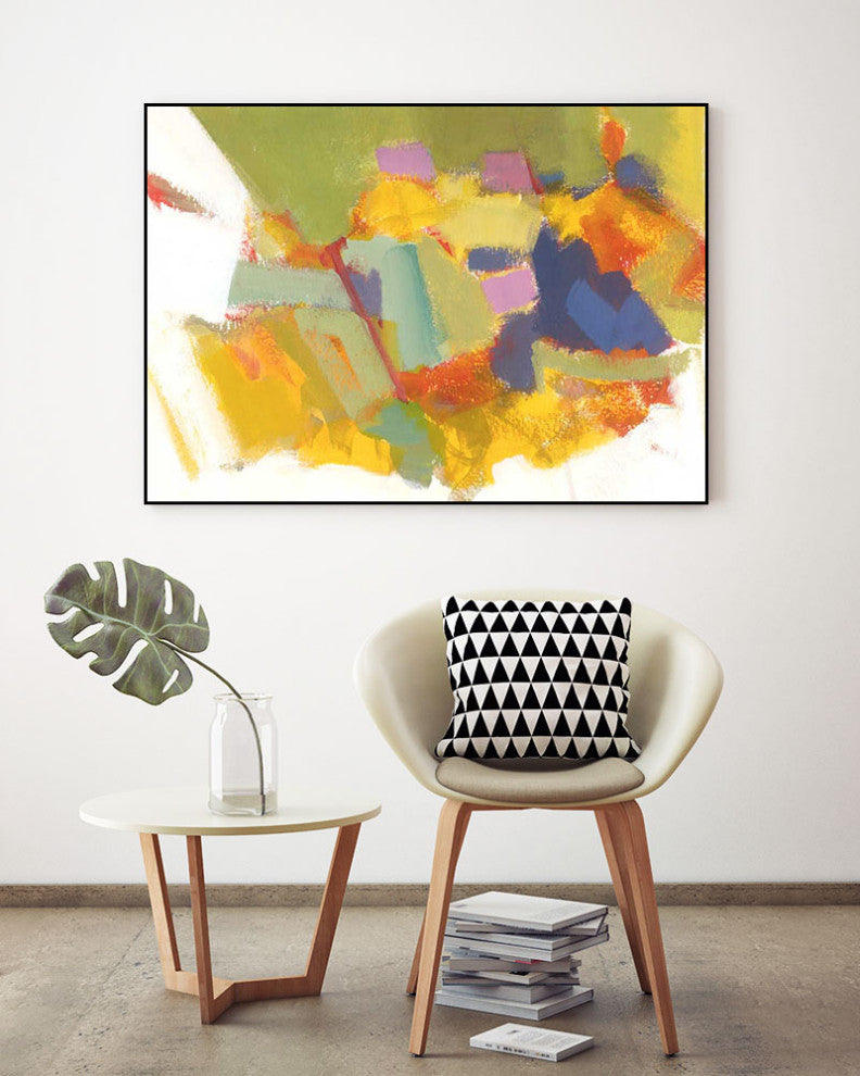 "Abstraction 1" CF Print, 14"x11"