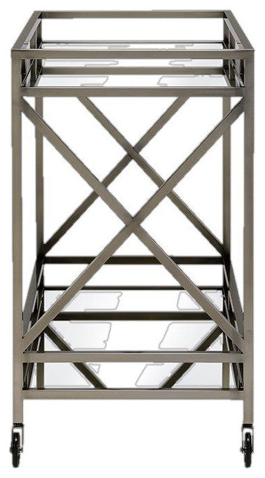 Alternate white full: full view of the cart on a white background.