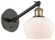Innovations 317-1W-BAB-G91 1-Light Sconce, Black Antique Brass