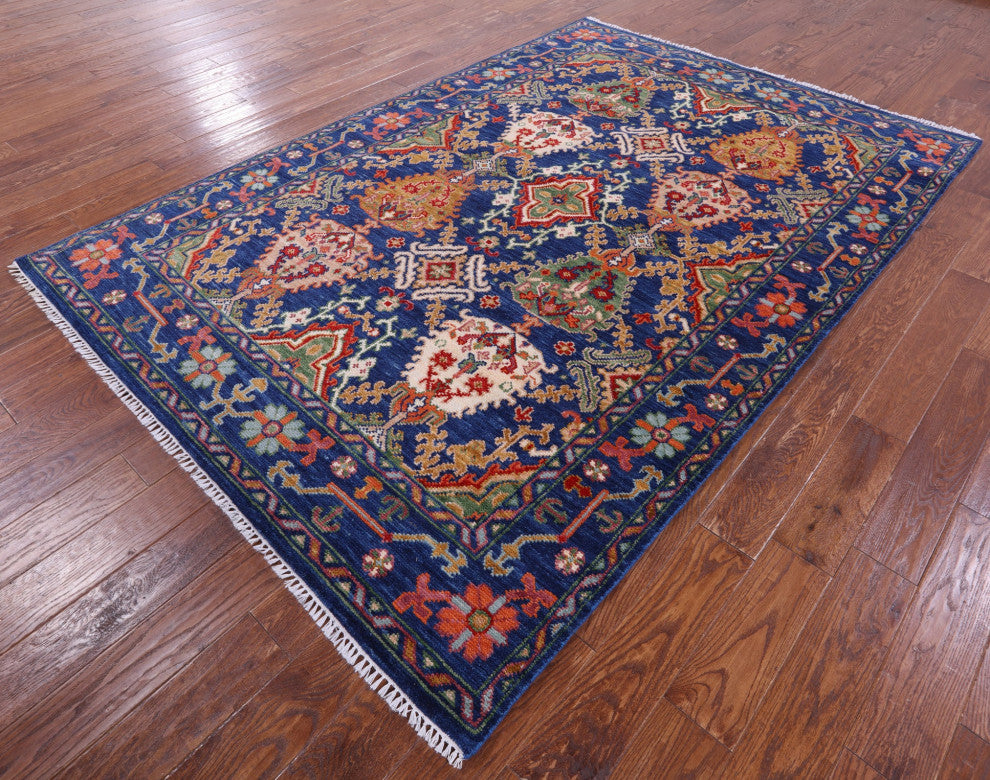 Turkish Oushak Hand-Knotted Wool Rug 6' 1" X 8' 11" - Q15459