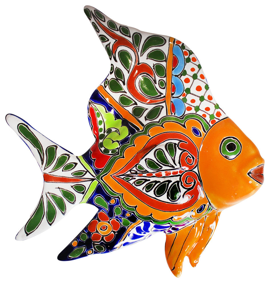 Talavera Medium Fish, F