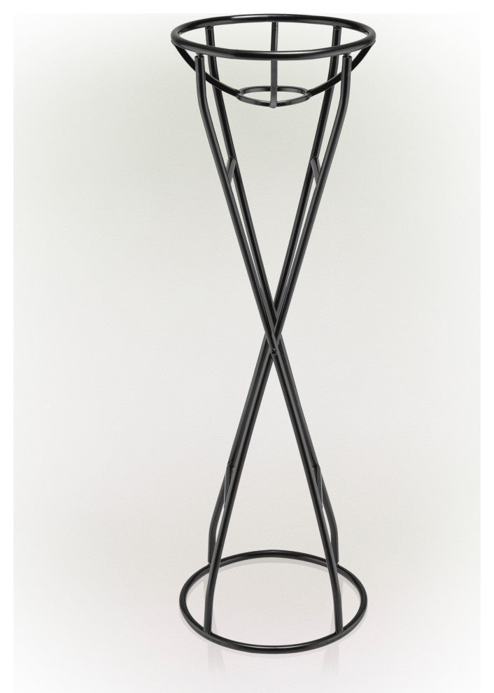 Alpine Gazing Globe Metal Stand, 24"Tall