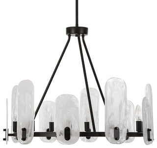 Uttermost 21381 Ellipse 10 Light 28"W Chandelier - Dark Bronze