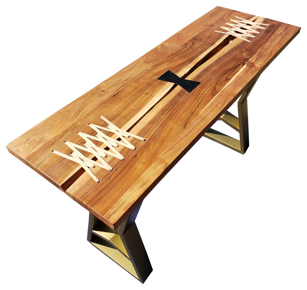 Charleston Acacia Wood Console Table