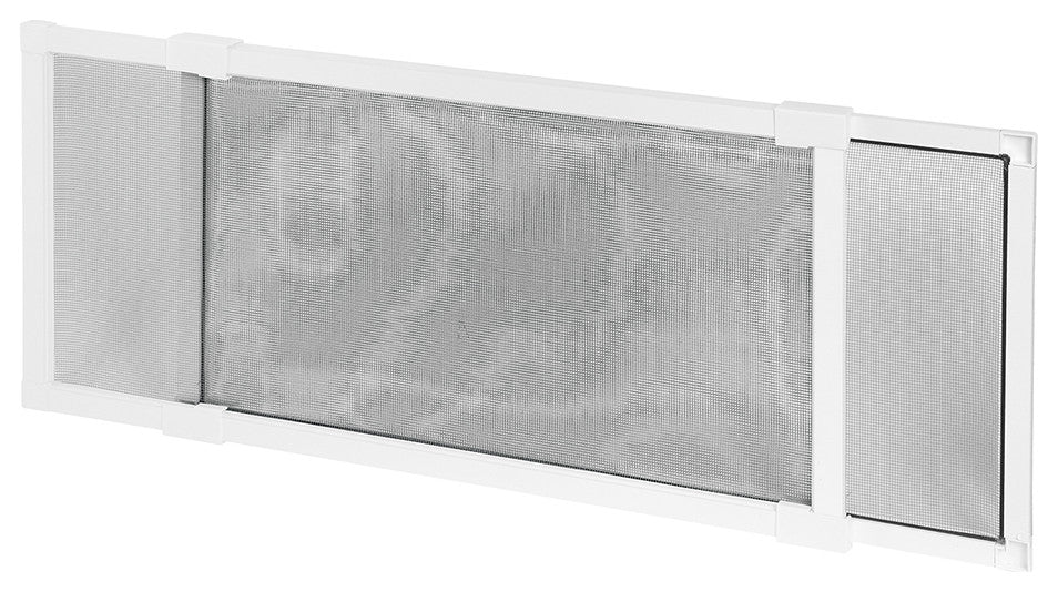 1Ea Pl16615 Adjustable Window Screen 10" To 37" White