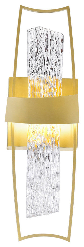 Guadiana 5 in LED Satin Gold Wall Sconce