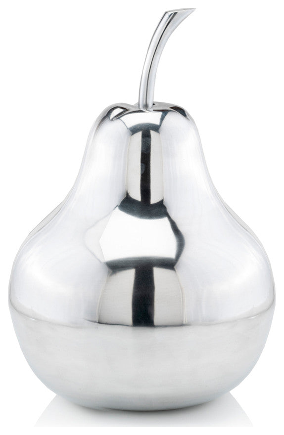 HomeRoots 12" x 12" x 17" Buffed Extra Large Polished Pear