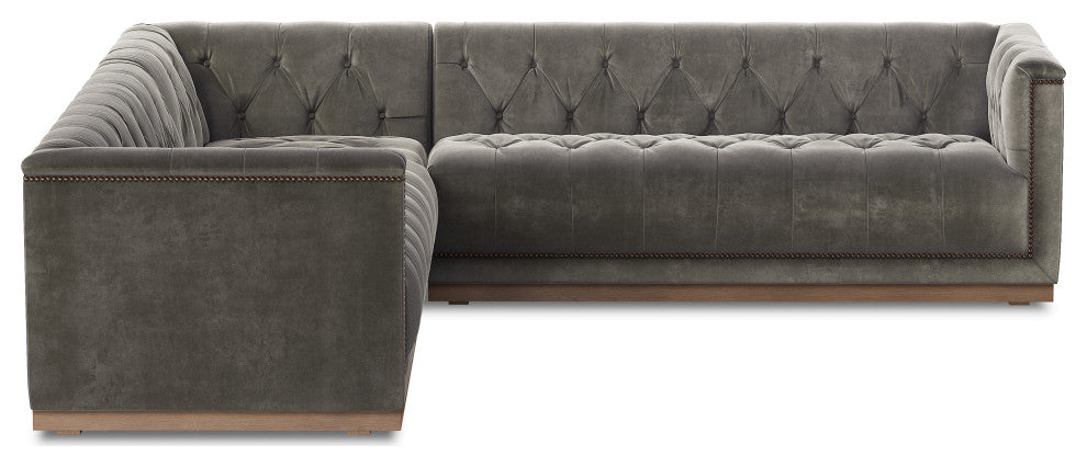 Maxx 3pc Sectional-101-Sapphire Birch