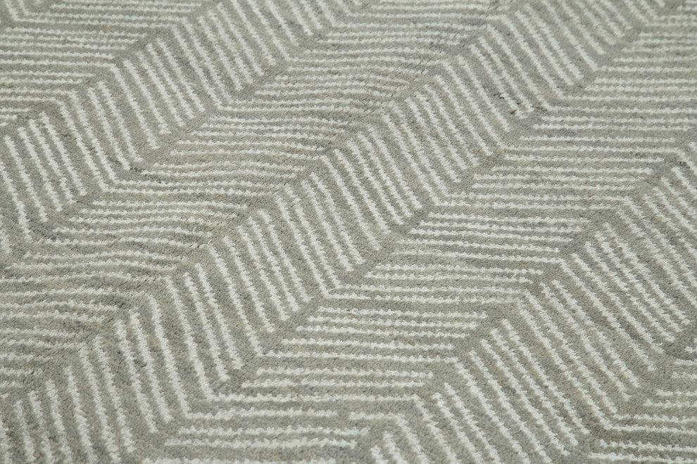 Rug N Carpet - Handmade Unique 8' 0'' x 9' 10'' Moroccan Area Rug