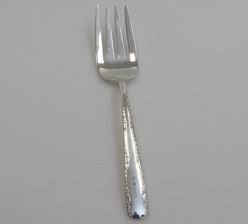 Gorham Sterling Silver Camellia Cold Meat Fork