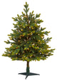 Nearly Natural 3ï¿½ North Carolina Fir Artificial Christmas Tree/ 150 Clear Lights