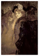 "Woman in the Street" Digital Paper Print by Louis Anquetin, 29"x42"