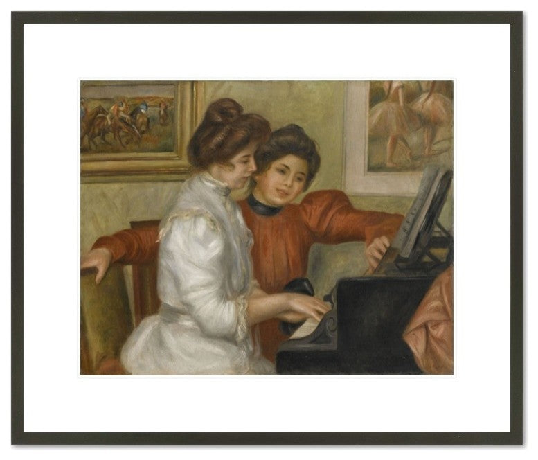 Yvonne and Christine Lerolle at the Piano (Yvonne et Christine Lerolle au piano)