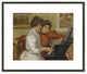 Yvonne and Christine Lerolle at the Piano (Yvonne et Christine Lerolle au piano)