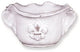 Fleur-de-Lis 2-Handled Bowls, Set of 4