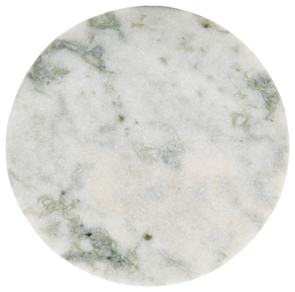 Safavieh Couture Giabella Marble Accent Table, White