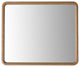 Vela Mirror, Pecan Oak, 36