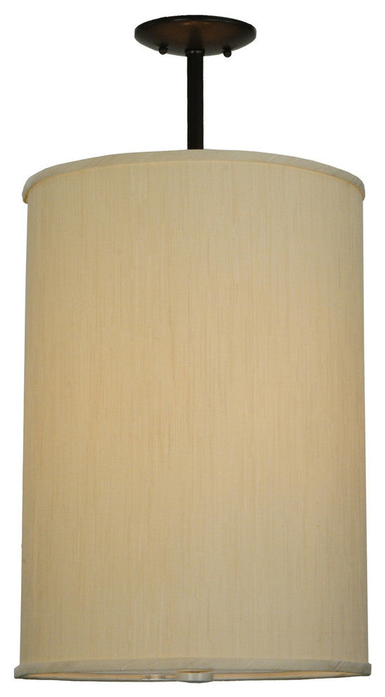 14.5W Cilindro Mystic Beige Textrene Pendant
