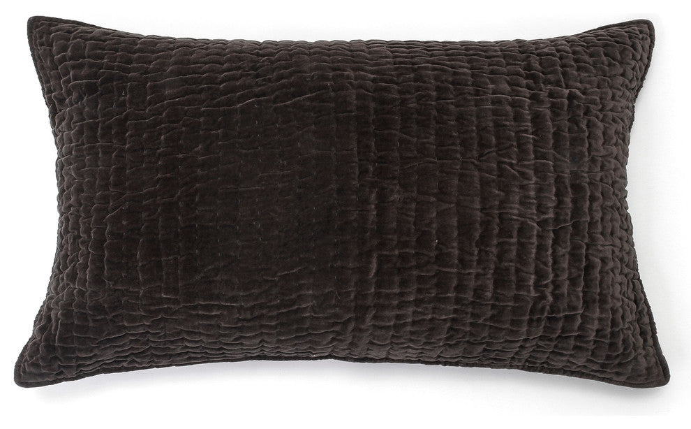 Nathan Pillowcase Sham, Charcoal, King