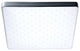 Showerhaus Square Rainfall Showerhead, Brushed Nickel