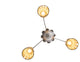 24W Terra Bone 3 LT Chandelier